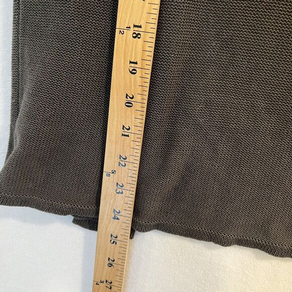 Eileen Fisher Summer/Spring Sweater Gray Sz M - Picture 9 of 10